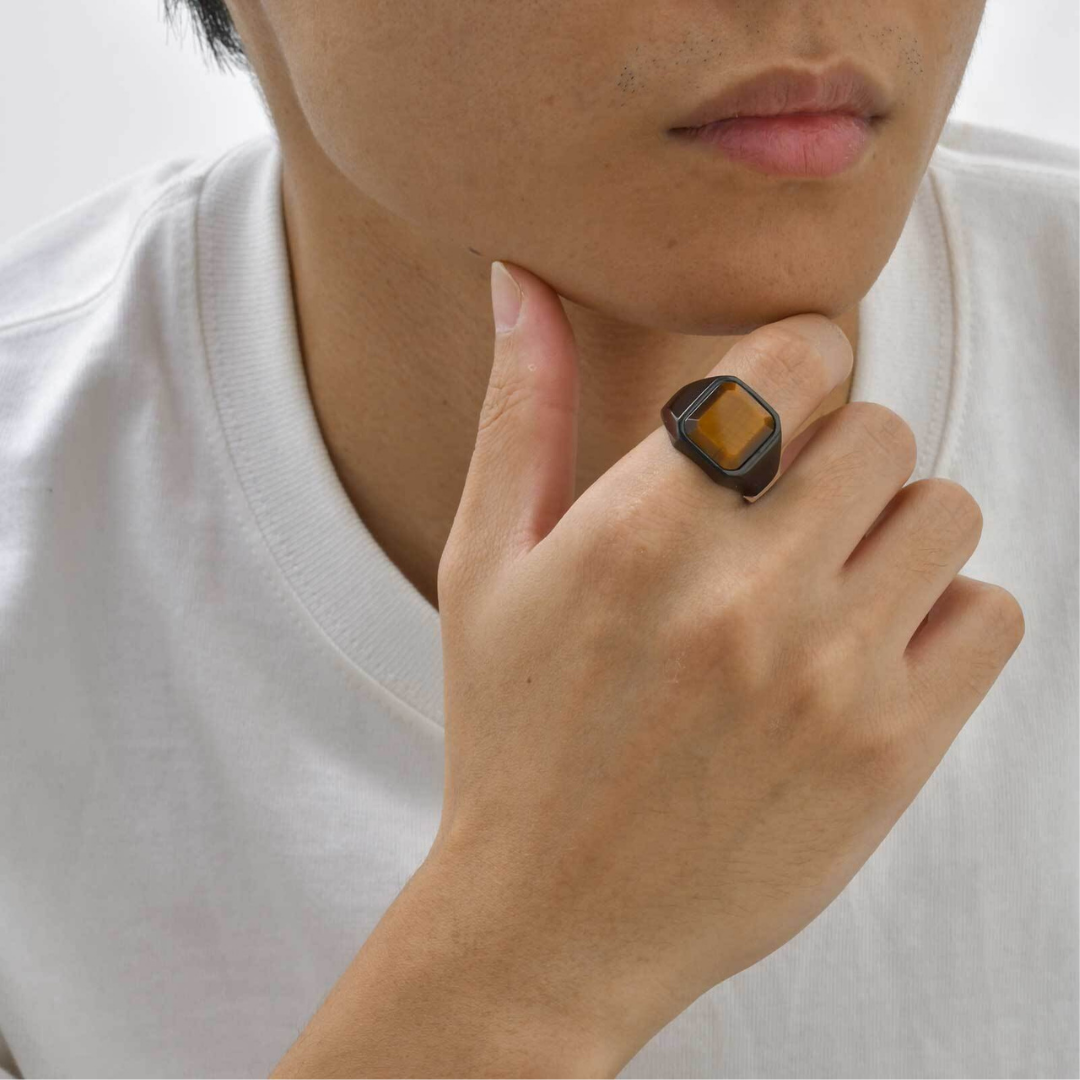 Aether Tiger Eye Ring