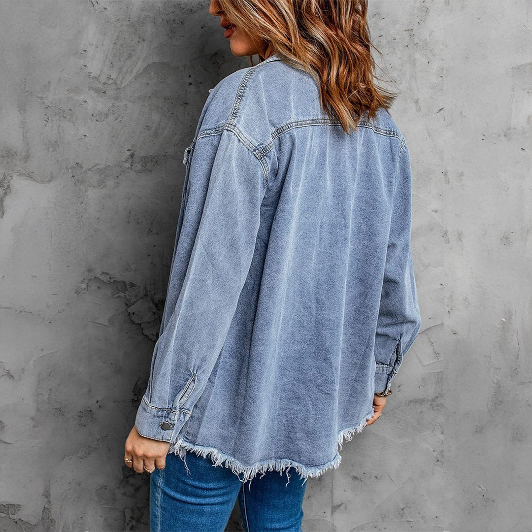Cleo Washed Denim Jacket