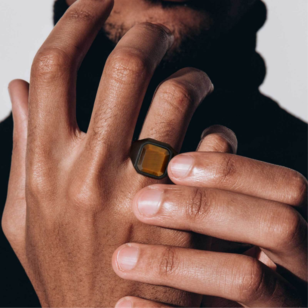 Aether Tiger Eye Ring