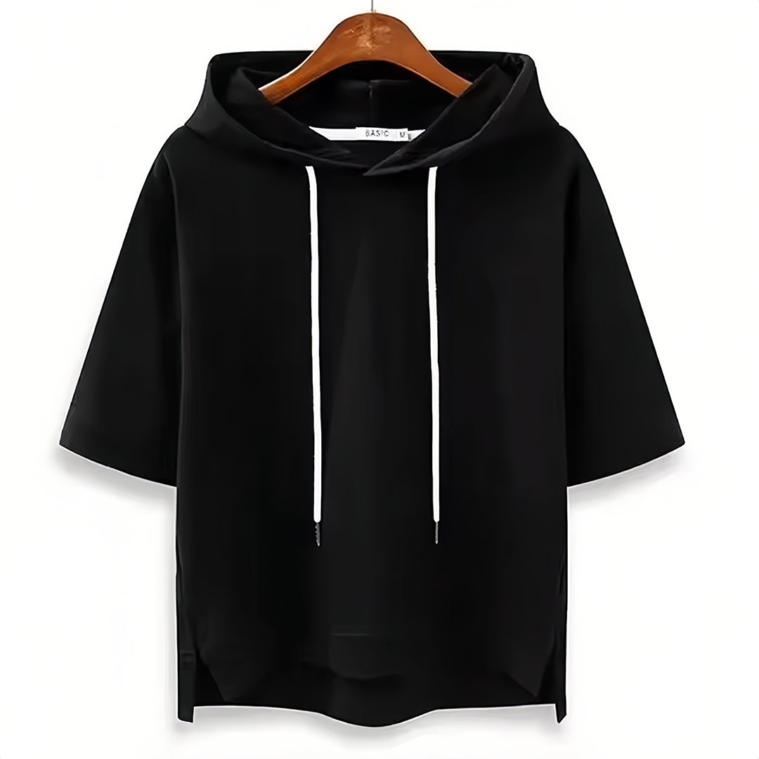 Lunara Short-Sleeve Hoodie
