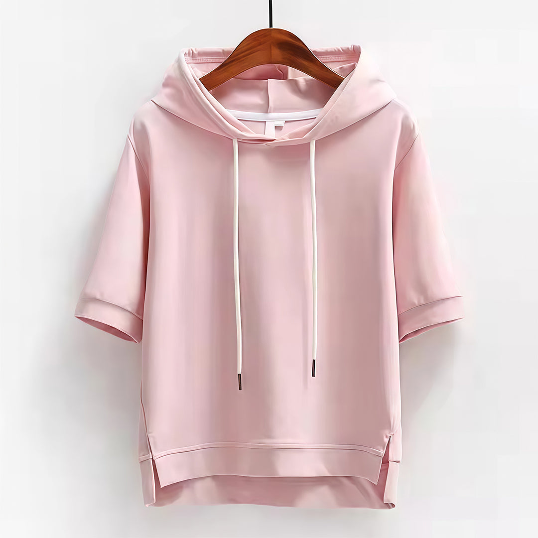 Lunara Short-Sleeve Hoodie