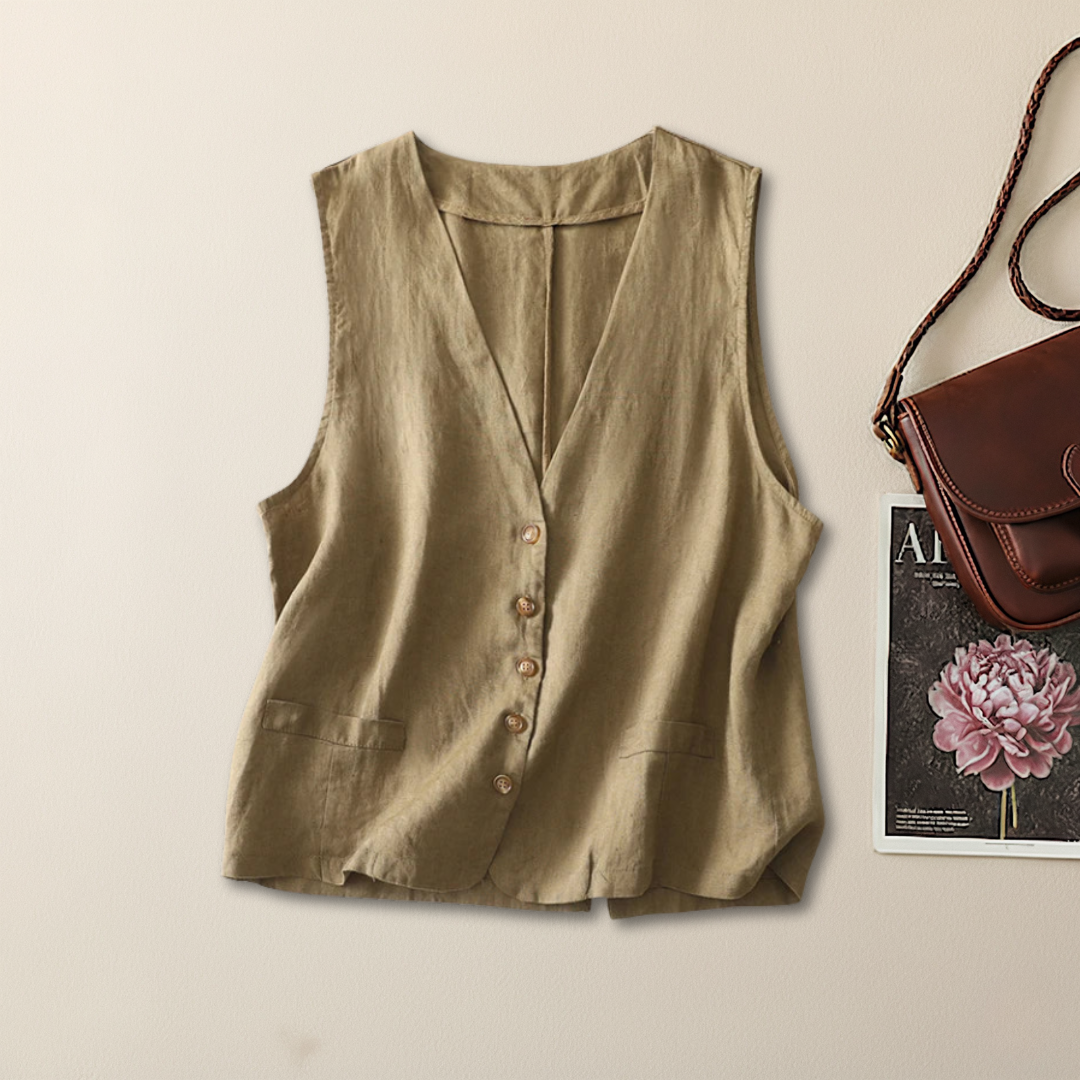 Soren Button Vest