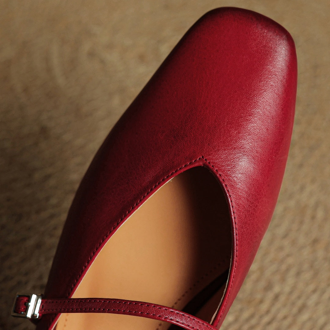 Vera Leather Mules