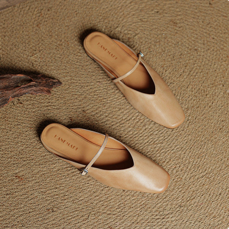 Vera Leather Mules