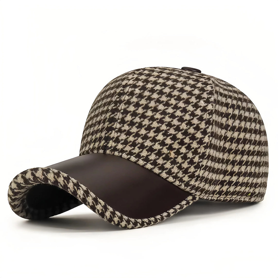 Kingsley Leather Cap