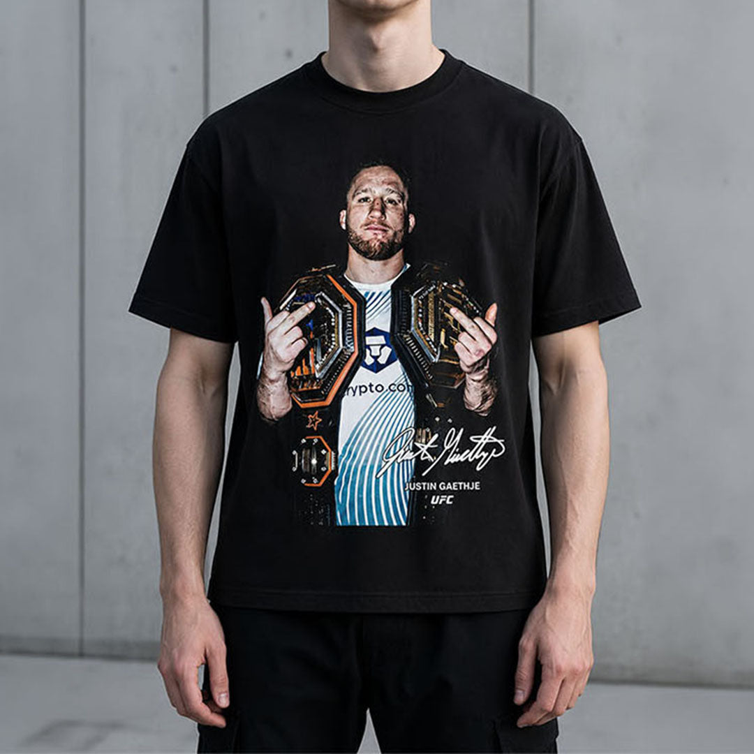 Justin Gaethje UFC Champion Cotton T-Shirt