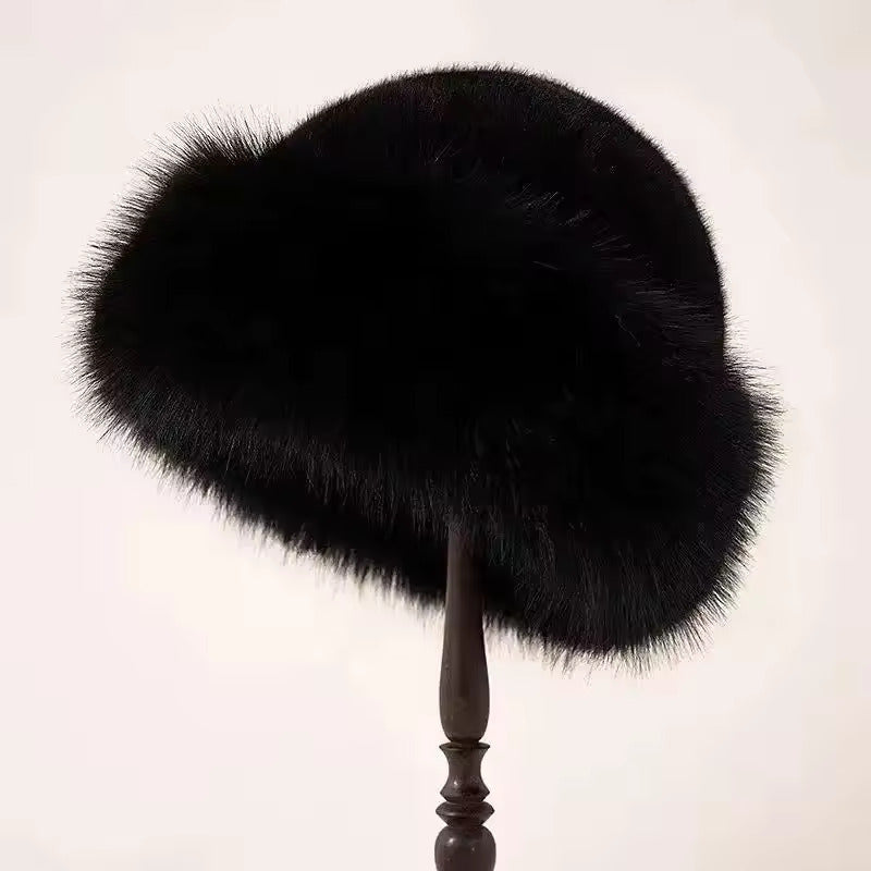 "Brown Aurora" Fur Hat