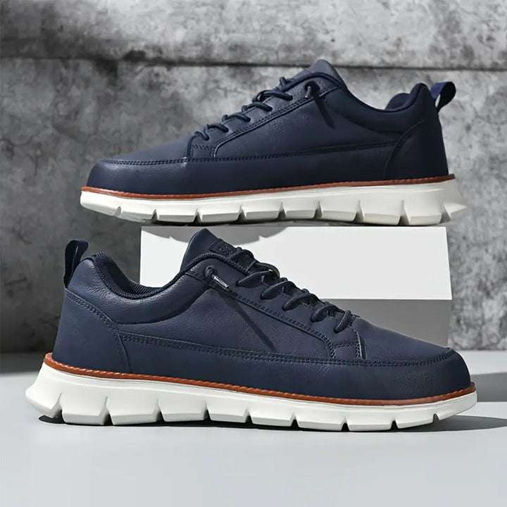 Axton Leather Flex Sneakers