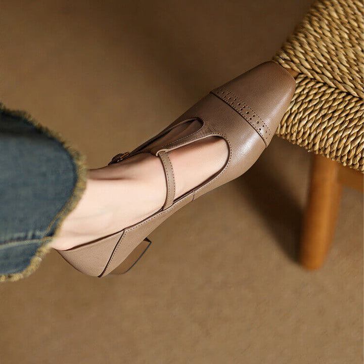 Marien Genuine Leather Flats