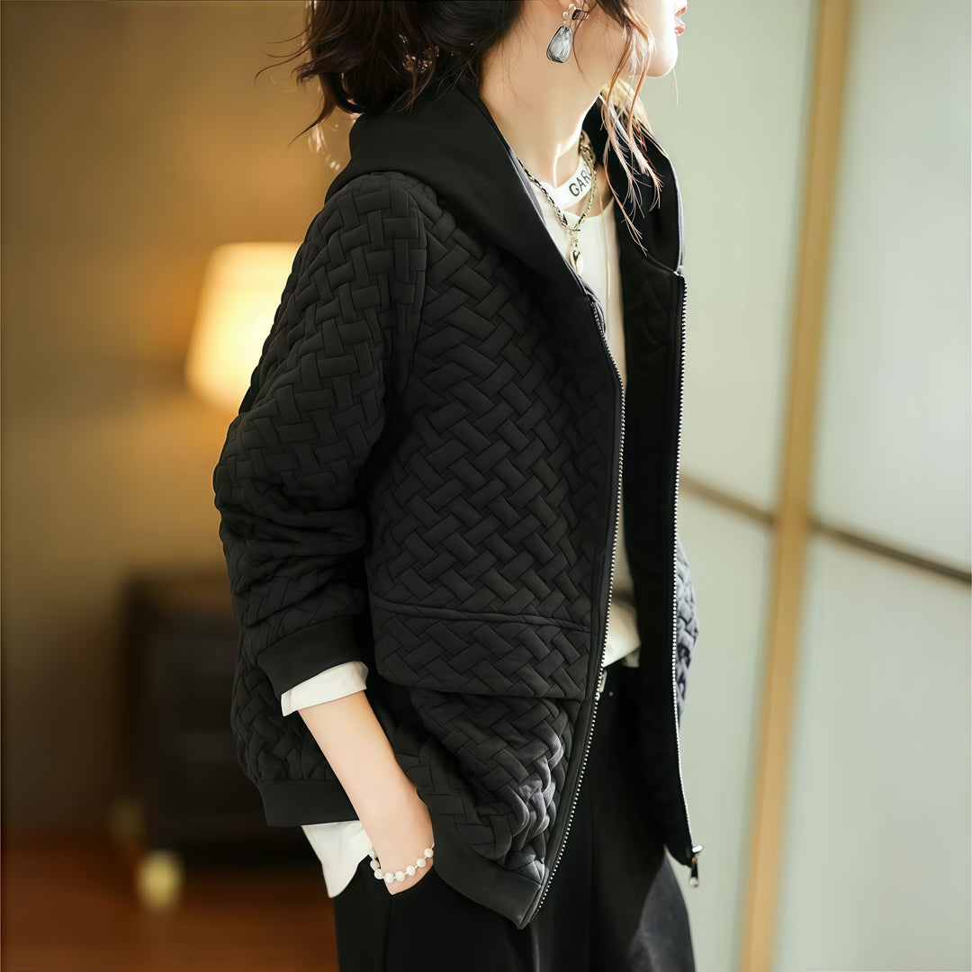 Averie Quilted Hoodie