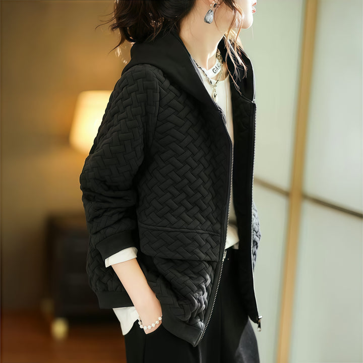 Averie Quilted Hoodie