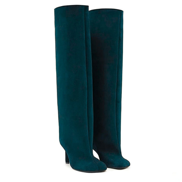 Veloria Knee High Suede Boots