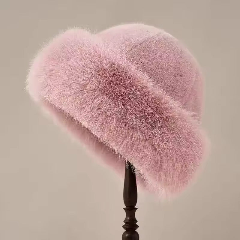 "Brown Aurora" Fur Hat