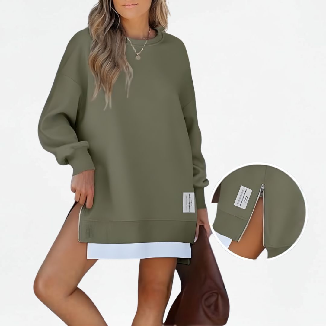 Celia Zip Sweatshirt