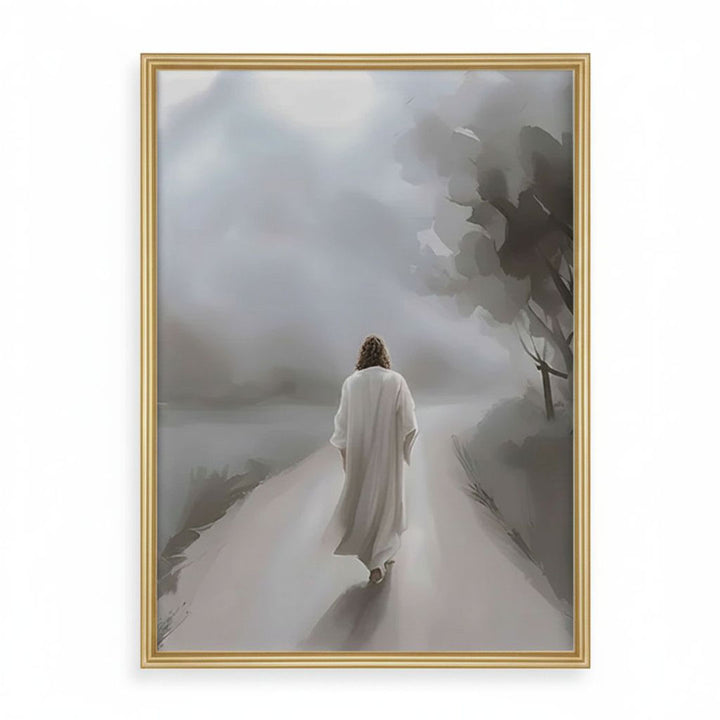 Walking with Jesus Canvas