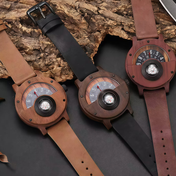 Voyager Wooden Timepiece