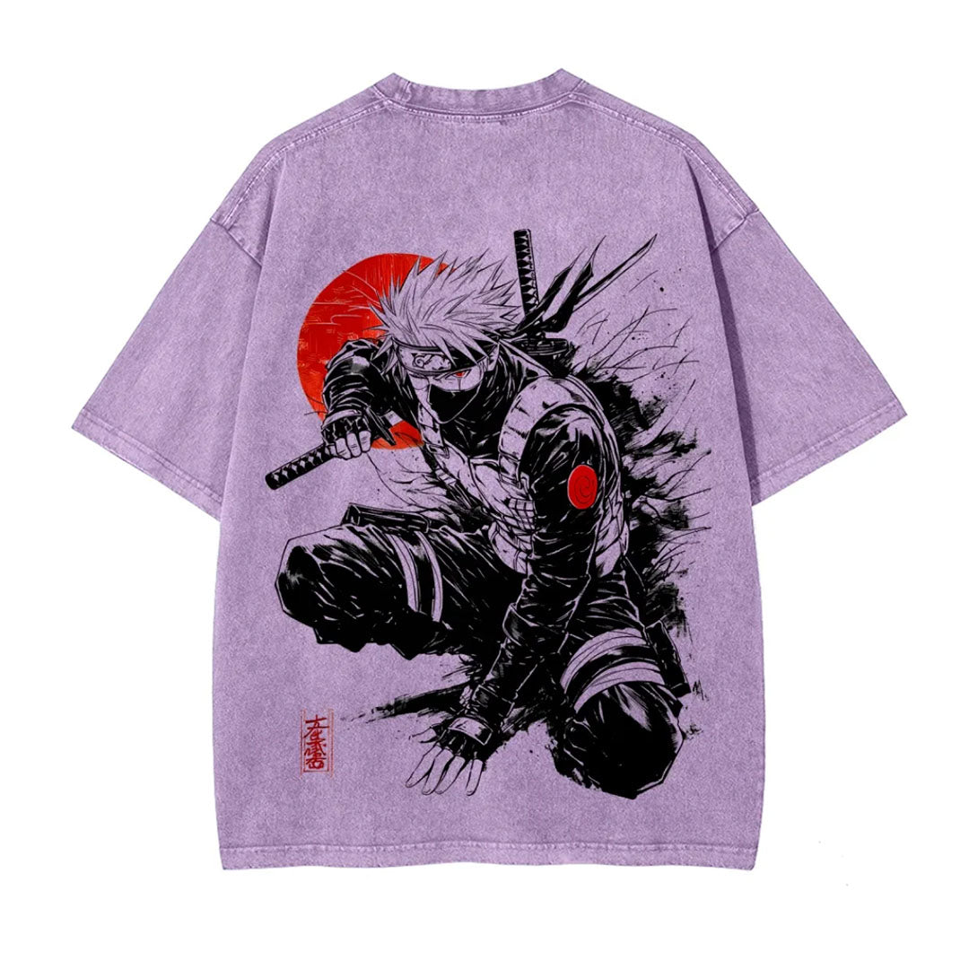 Naruto Unisex Fit Washed T-Shirt