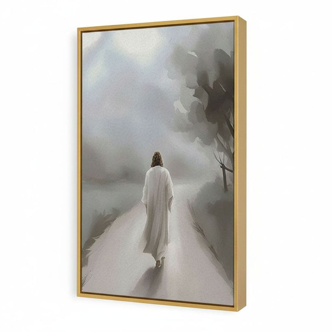 Walking with Jesus Canvas