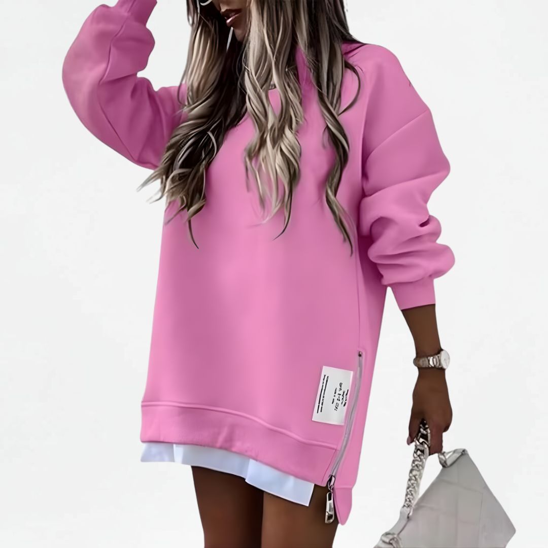 Celia Zip Sweatshirt