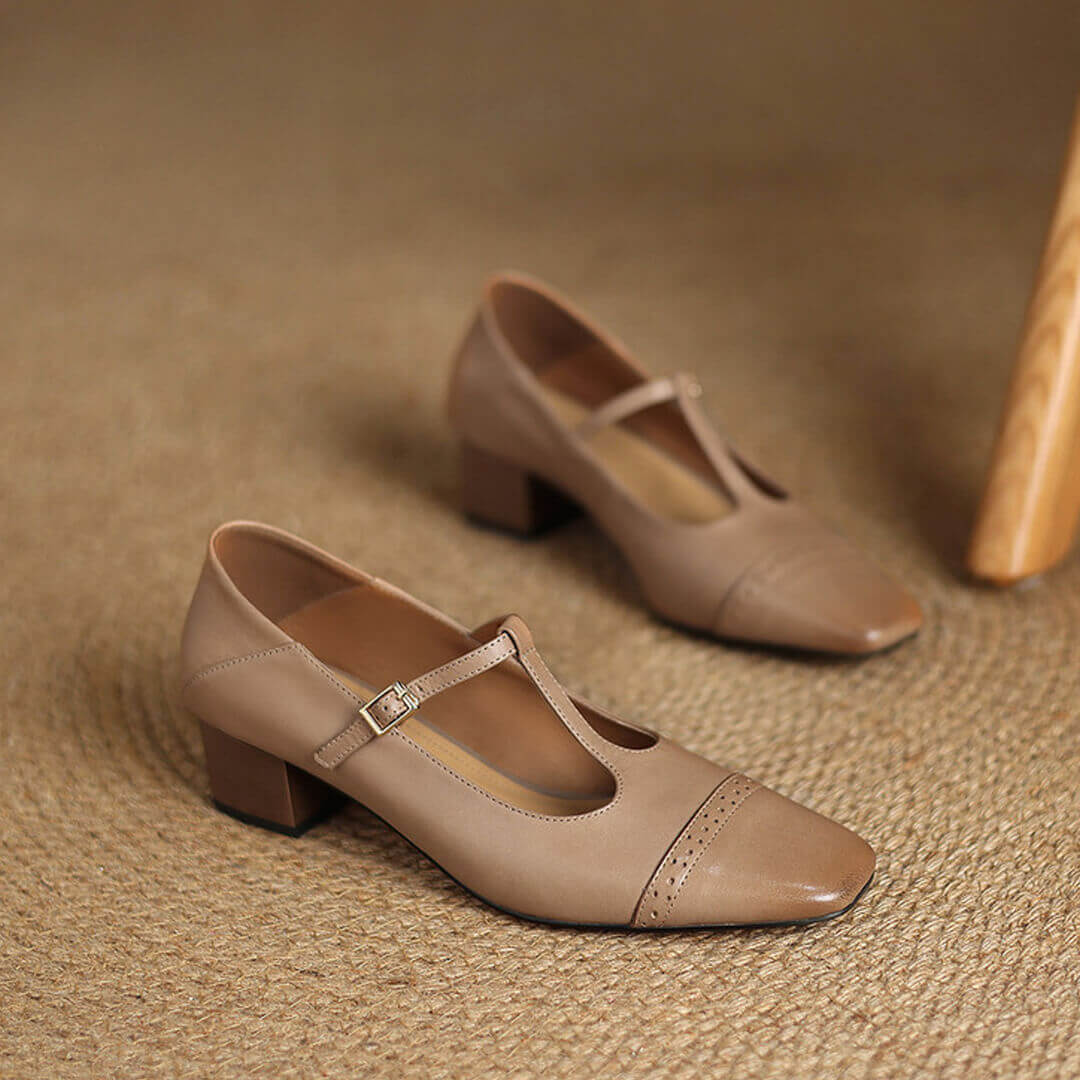 Marien Genuine Leather Flats