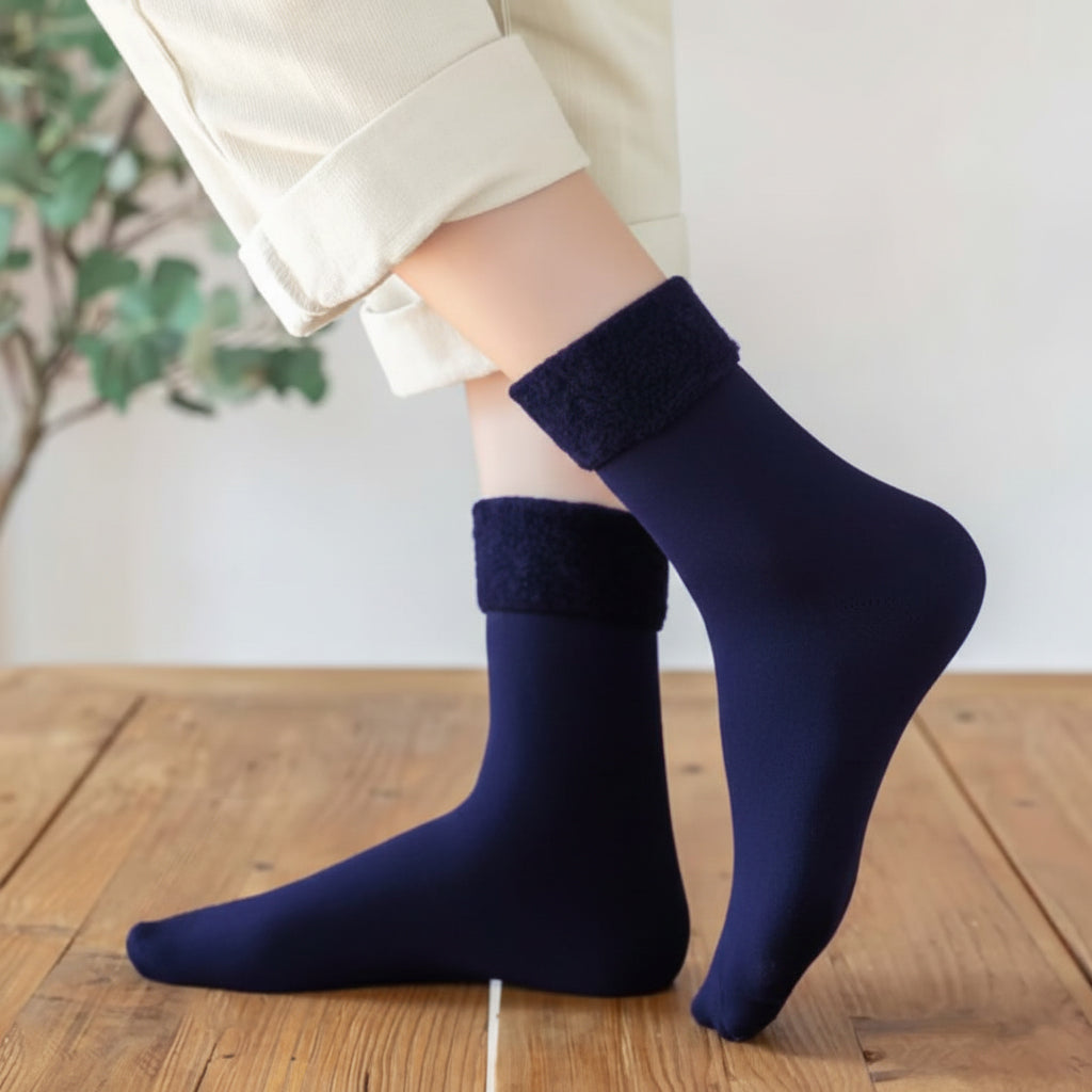 CozyCore Fleece Socks (6 Pairs)
