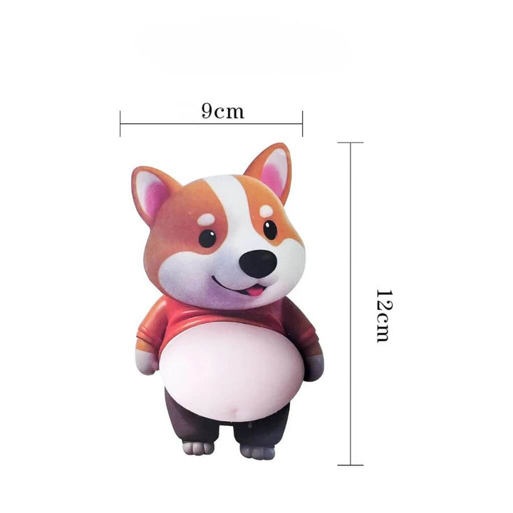 Chubby Shiba Silicone Sticker
