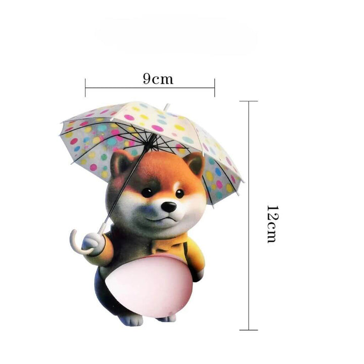 Chubby Shiba Silicone Sticker