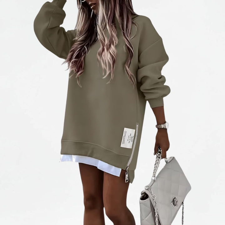 Celia Zip Sweatshirt