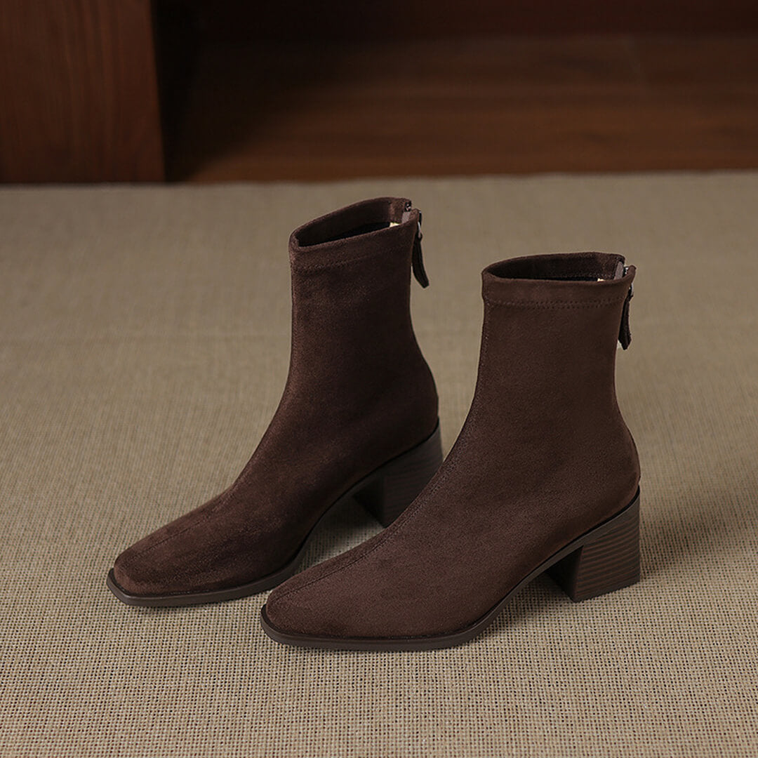 Marvia Genuine Suede Boots
