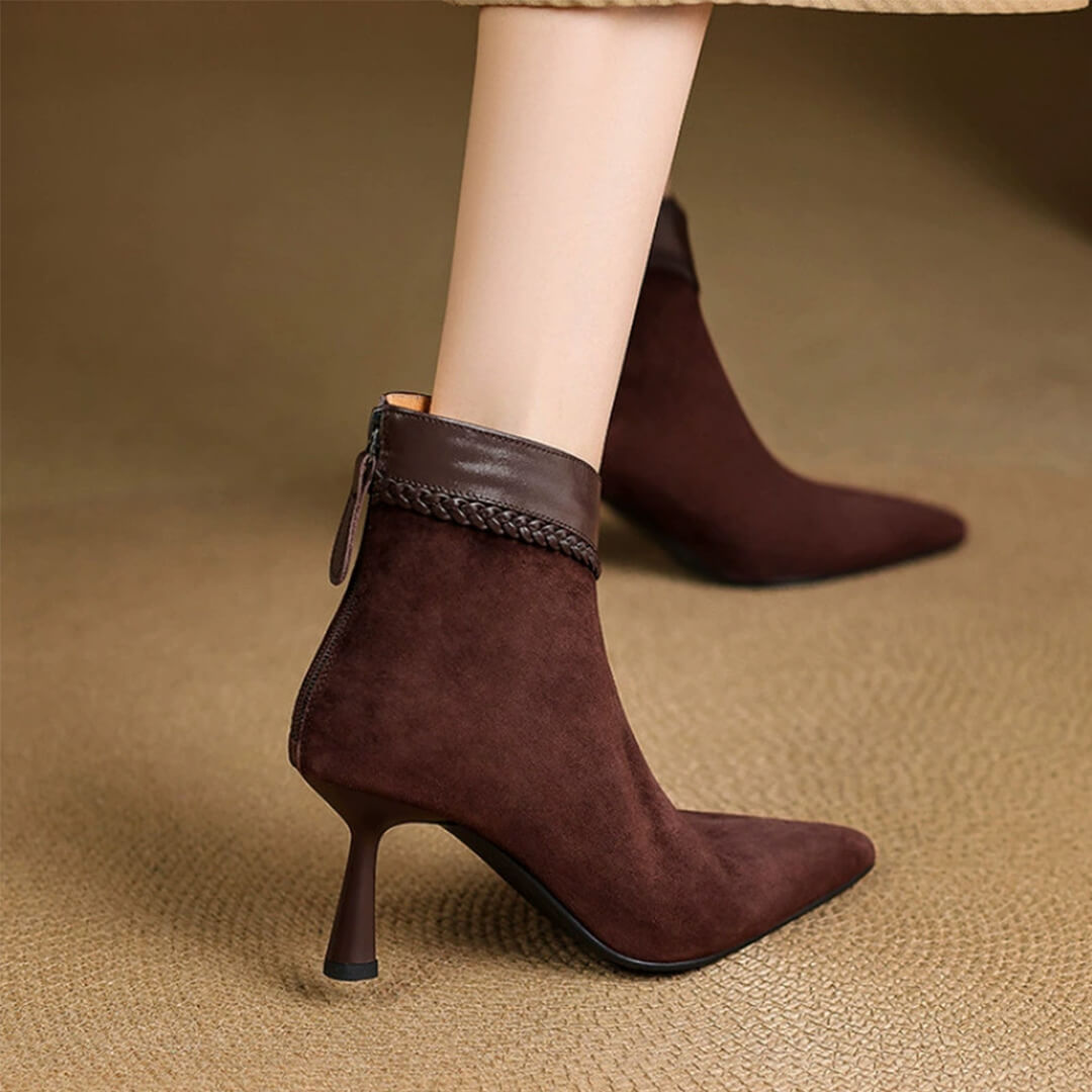 Seriva Genuine Suede Ankle Boots