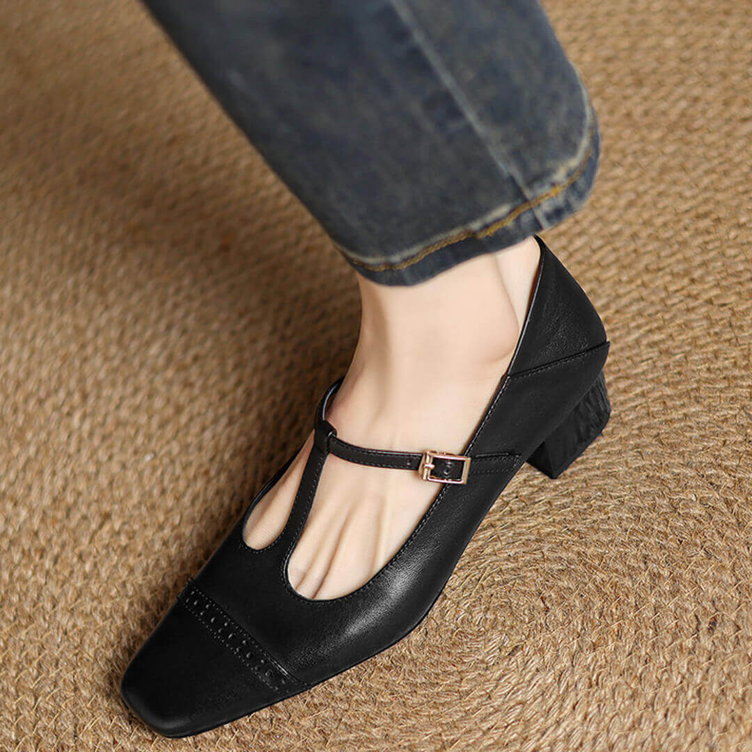 Marien Genuine Leather Flats