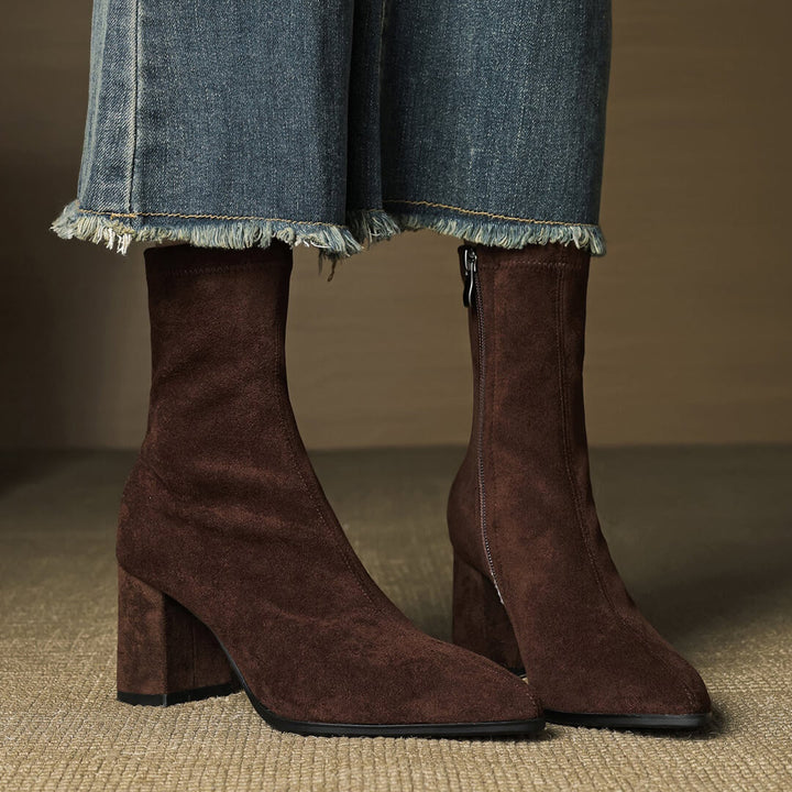 Fayra Genuine Suede Boots