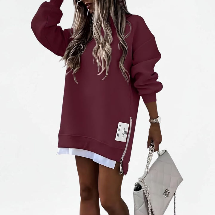 Celia Zip Sweatshirt