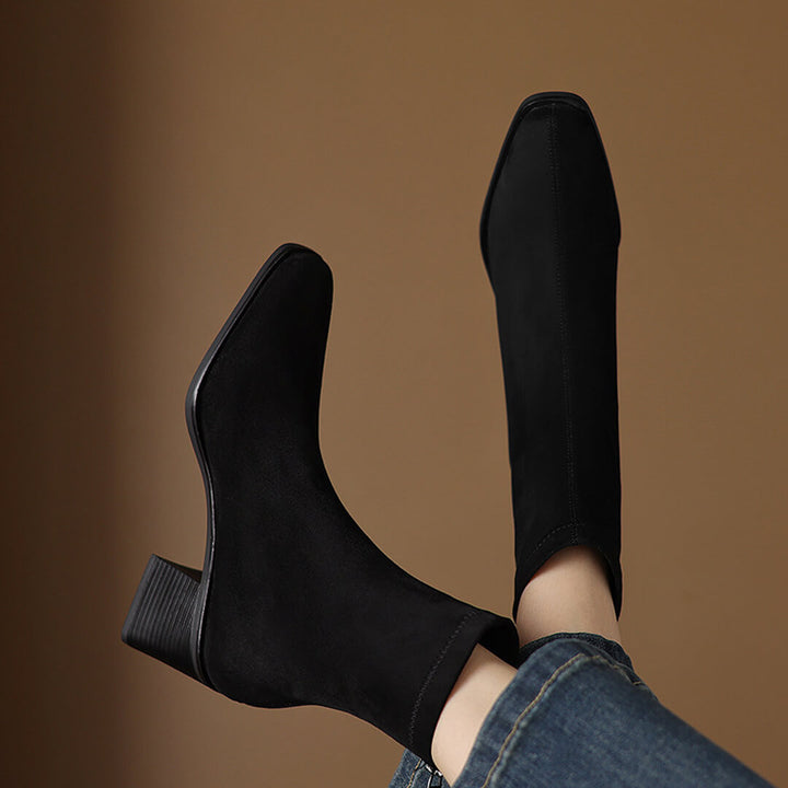 Marvia Genuine Suede Boots
