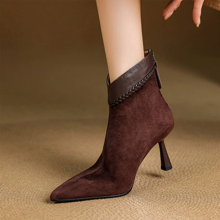Seriva Genuine Suede Ankle Boots