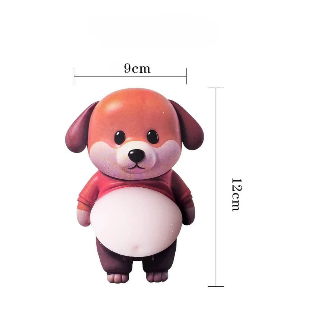 Chubby Shiba Silicone Sticker