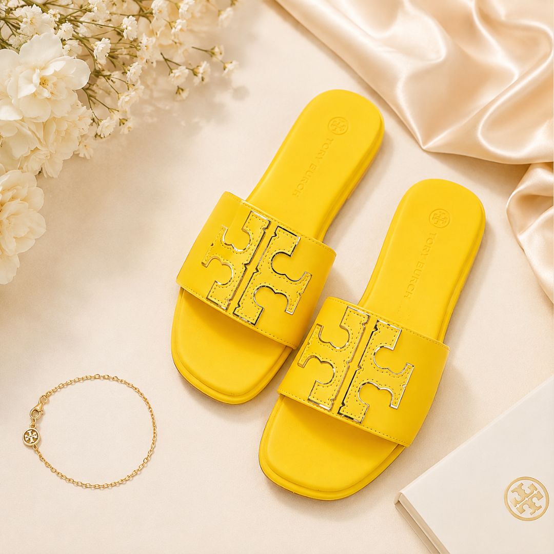 Tory Burch Double T Sport Slide
