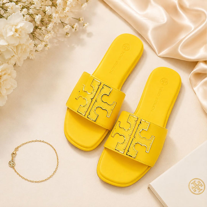 Tory Burch Double T Sport Slide