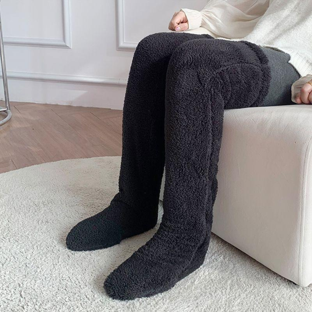 Over Knee Fuzzy Warm Long Socks