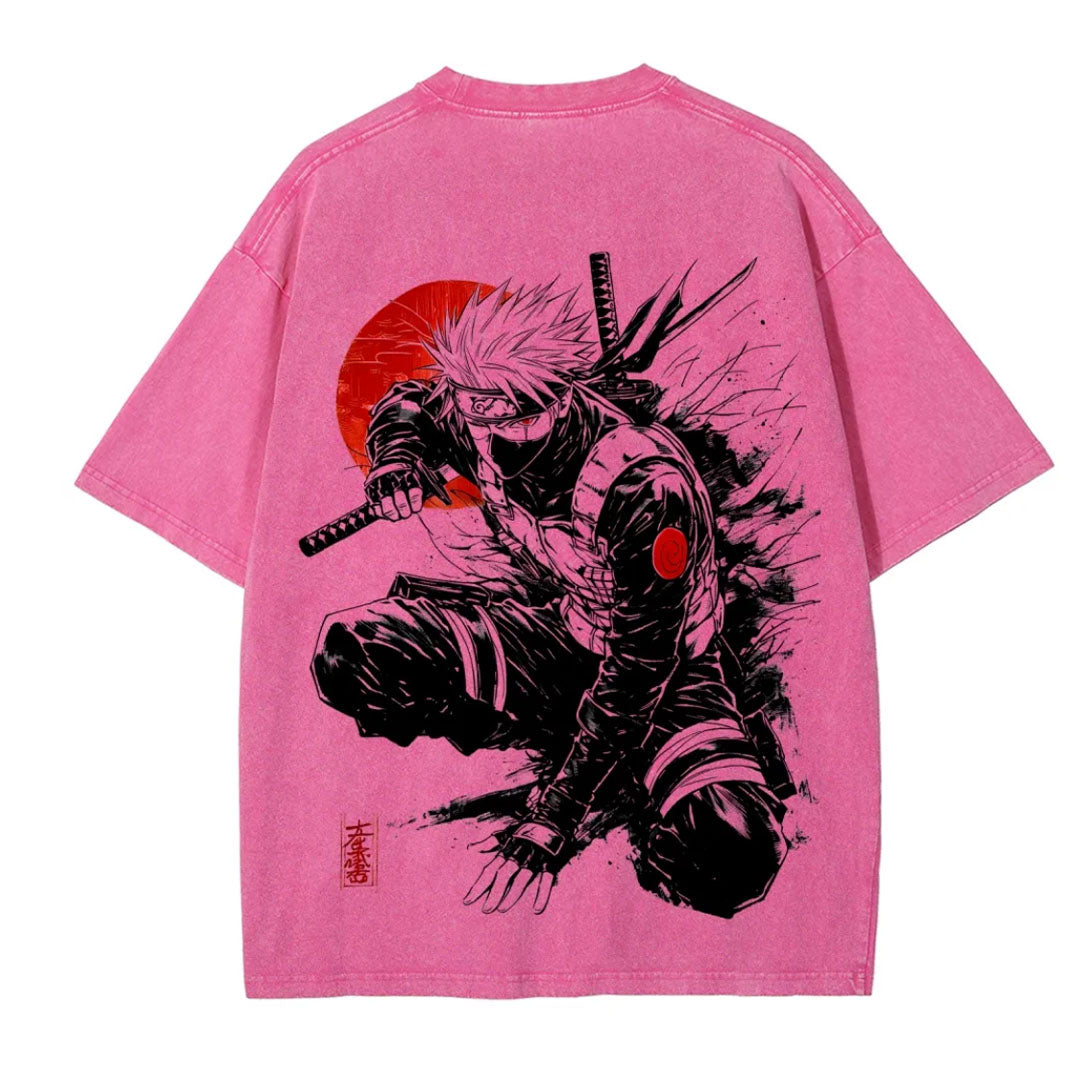 Naruto Unisex Fit Washed T-Shirt