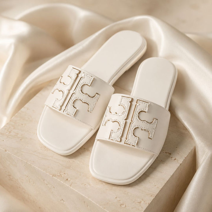 Tory Burch Double T Sport Slide