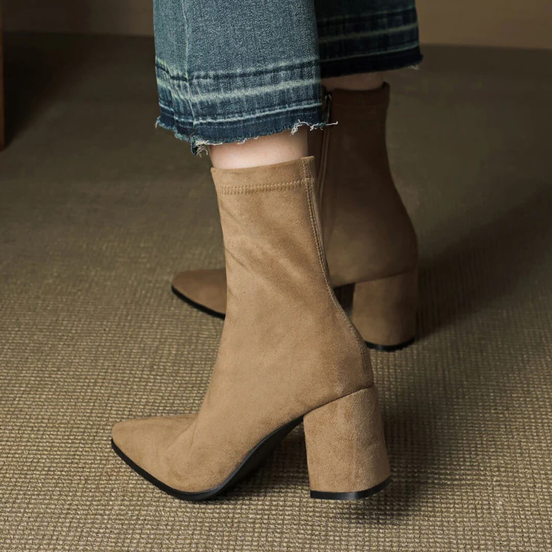 Fayra Genuine Suede Boots