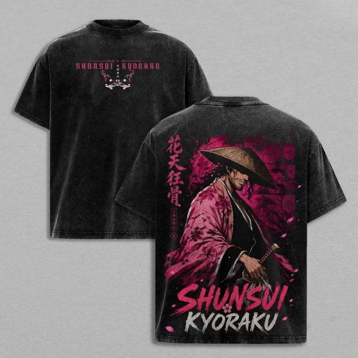 Shunsui Kyōraku Vintage Washed T-Shirt