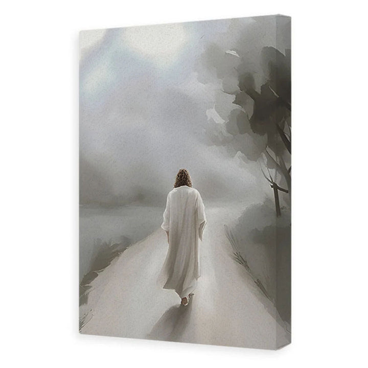 Walking with Jesus Canvas