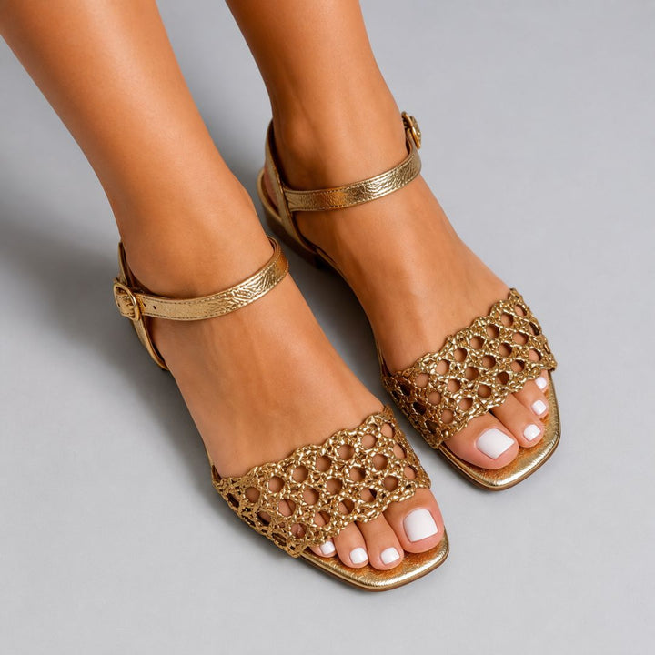 Ischia Woven Strap Women’s Sandals