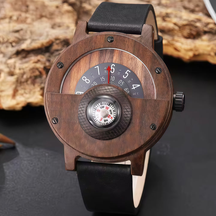 Voyager Wooden Timepiece
