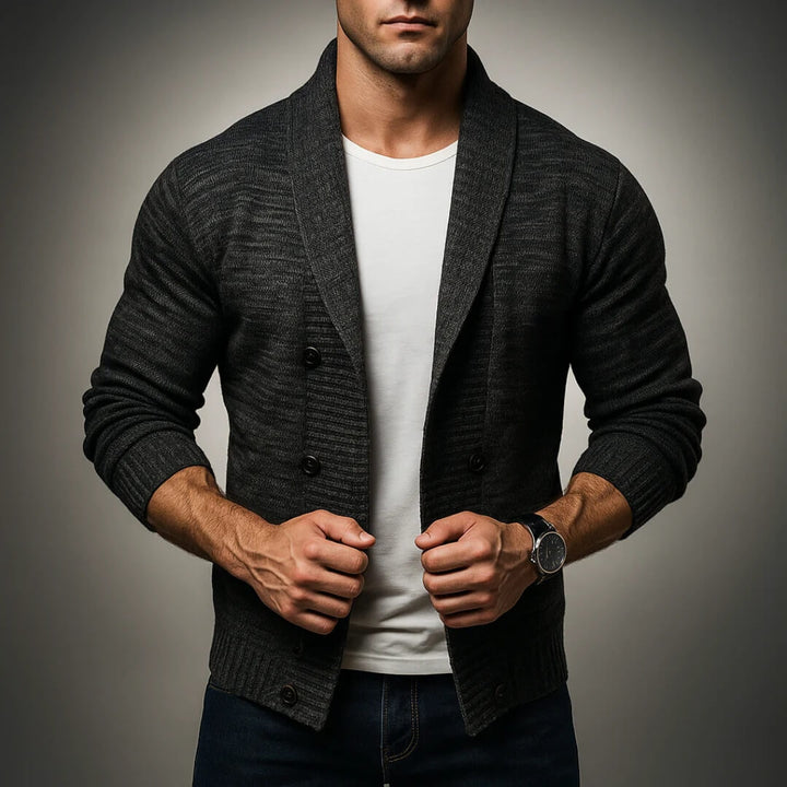Renzo Double-Breasted Cardigan