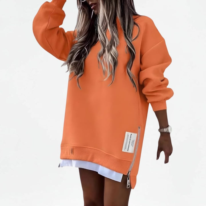 Celia Zip Sweatshirt