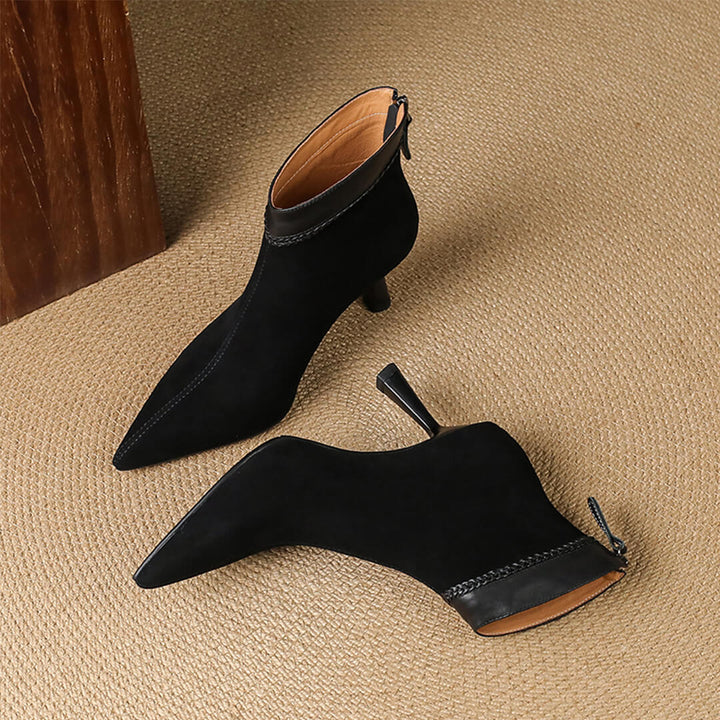 Seriva Genuine Suede Ankle Boots