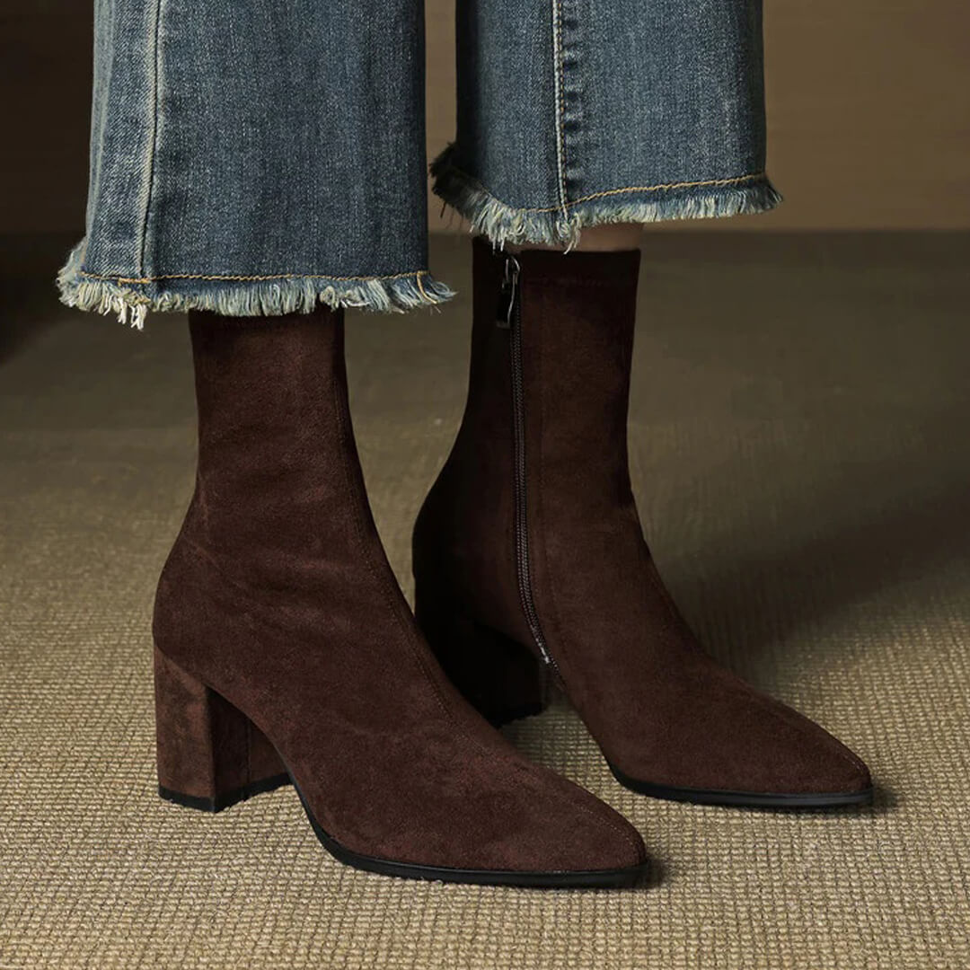Fayra Genuine Suede Boots